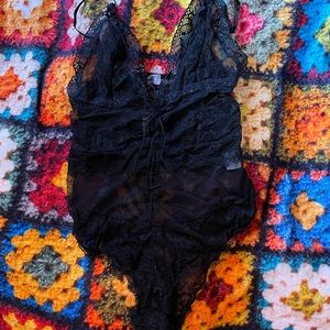 lace lingerie bodysuit